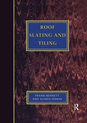 bokomslag Roof Slating and Tiling