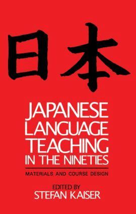 Stefan Kaiser - Japanese Language Teaching in the Nineties, Häftad