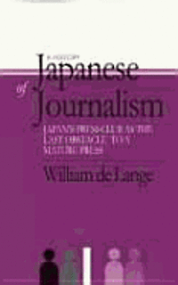 bokomslag History Of Japanese Journalism