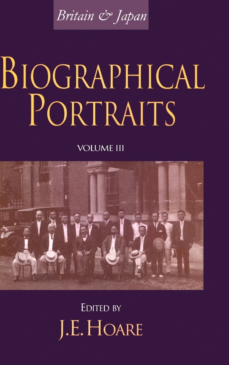 J E Hoare, J. E. Hoare - Britain and Japan, Inbunden