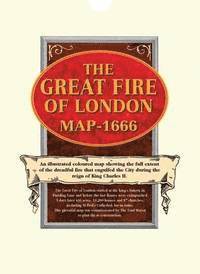 Great Fire of London Map 1666 1