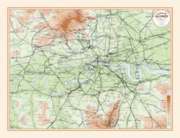 London's Railways Map 1897 1