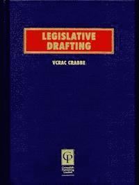 bokomslag Legislative Drafting Vol I