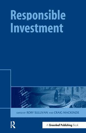 Rory Sullivan, Craig Mackenzie - Responsible Investment, Inbunden