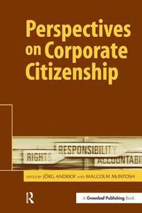 bokomslag Perspectives on Corporate Citizenship