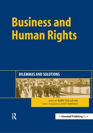 Rory Sullivan, Mary Robinson - Business and Human Rights, Inbunden