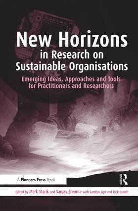 Mark Starik, Sanjay Sharma - New Horizons in Research on Sustainable Organisations, Inbunden