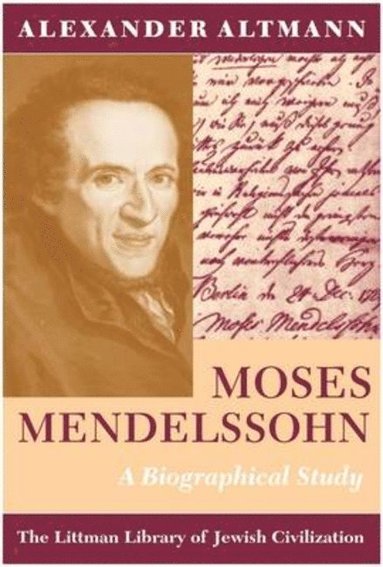 bokomslag Moses Mendelssohn