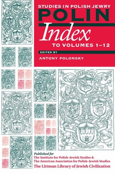 bokomslag Polin: Studies in Polish Jewry, Index to Volumes 1-12