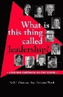 Neil C. Cranston, Lisa Catherine Ehrich - What is This Thing Called Leadership?, Häftad