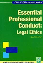 bokomslag Essential Legal Ethics