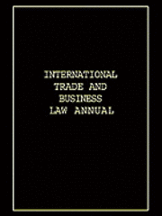 bokomslag International Trade and Business Law Journal