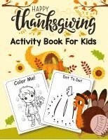 bokomslag Thanksgiving Activity Book for Kids