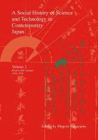 Shigeru Nakayama, Hitoshi Yoshioka - Social History of Science and Technology in Contemporary Japan, Inbunden