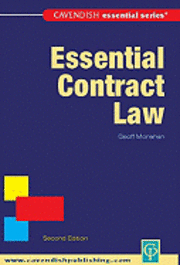 Geoff Monahan - Essential Contract Law, Häftad