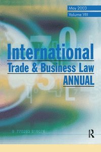 bokomslag International Trade and Business Law Review