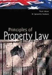 bokomslag Australian Principles Of Property Law