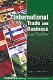 bokomslag International Trade & Business Law Review Vol IX