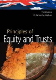 bokomslag Australian Principles Of Equity And Trusts