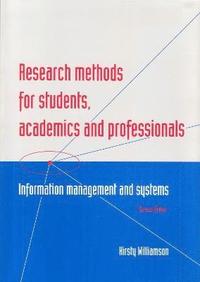 bokomslag Research Methods for Students, Academics and Professionals