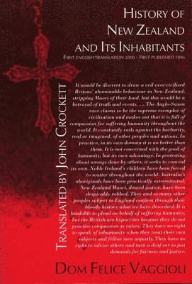 Dom Felice Vaggioli, John Crockett - History of New Zealand and Its Inhabitants: Translated by John Crockett, Häftad