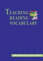 bokomslag Teaching Reading Vocabulary