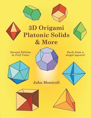 bokomslag 3D Origami Platonic Solids & More