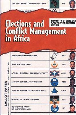 bokomslag Elections and Conflict Management in Africa