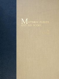 bokomslag Matthew Parker and His Books
