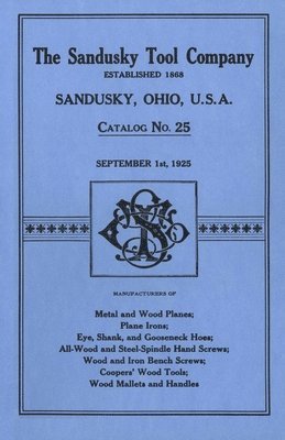 Sandusky Tool Co. 1925 Catalog 1