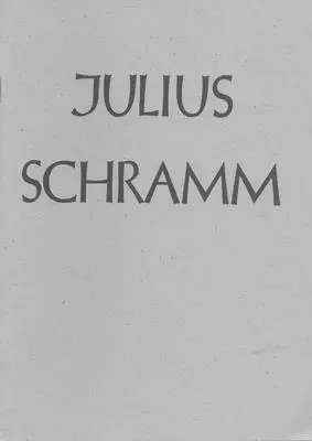 Hugo Kuekelhaus - Julius Schramm, Häftad. Tillgänglighet: Tillfälligt slut