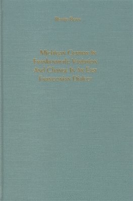 bokomslag Michigan German in Frankenmuth