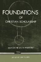 bokomslag Foundations of Christian Scholarship