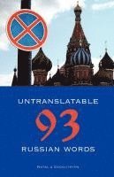 bokomslag 93 Untranslatable Russian Words