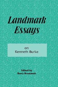 bokomslag Landmark Essays on Kenneth Burke