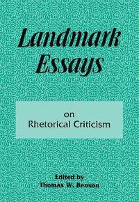 bokomslag Landmark Essays on Rhetorical Criticism