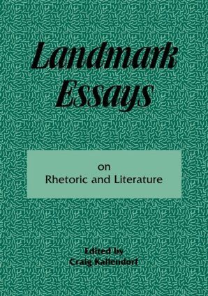 Craig Kallendorf - Landmark Essays on Rhetoric and Literature, Häftad