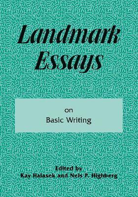 Kay Halasek, Nels P. Highberg - Landmark Essays on Basic Writing, Häftad