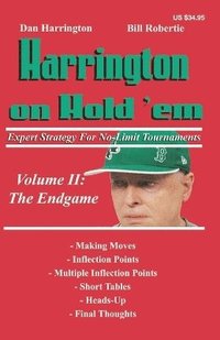 bokomslag Harrington on Hold'em Expert Strategy for No limit Tournaments: Volume 2: Endplay