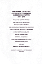 bokomslag Landmark Decisions of the United States Supreme Court VII: 2000-2005