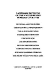 Steve Gilbert, Maureen Harrison - Landmark Decisions of the United States Supreme Court VIII, Häftad