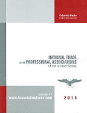 bokomslag National Trade and Professional Associations of the United States
