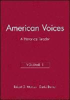 bokomslag American Voices, Volume 1