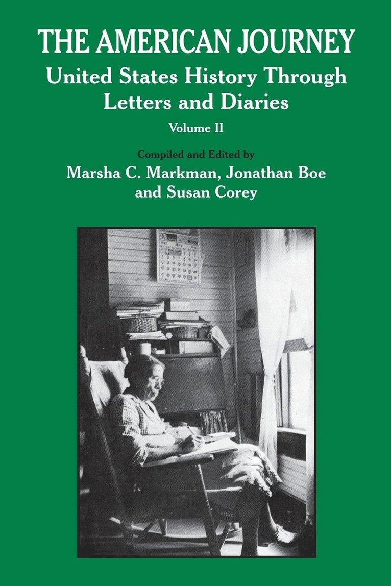 Markman, Boe, Marsha Markman, Susan Corey, Jonathan Boe - American Journey, Häftad