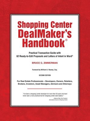 bokomslag Shopping Center Dealmaker's Handbook(R)