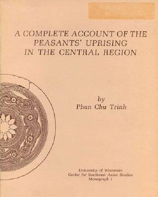 Phan Chu Trinh - Complete Account of the Peasants' Uprising in the Central Region, Häftad. Tillgänglighet: Tillfälligt slut