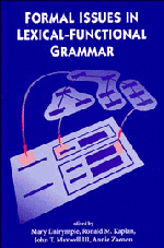 Formal Issues in Lexical-Functional Grammar 1