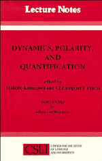 bokomslag Dynamics, Polarity and Quantification