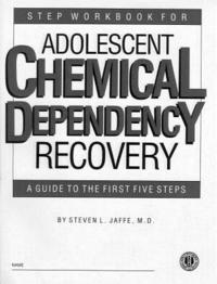bokomslag Step Workbook for Adolescent Chemical Dependency Recovery