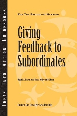 Giving Feedback to Subordinates 1